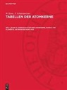 W. Kunz, J. Schintlmeister - W. Kunz; J. Schintlmeister: Tabellen der Atomkerne - Teil 1, Band 2: Eigenschaften der Atomkerne, Band 2: Die Elemente Antimon bis Nobelium