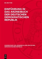 Degruyter - Einführung in das Arzneibuch der Deutschen Demokratischen Republik