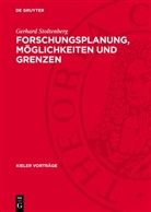Gerhard Stoltenberg - Forschungsplanung, Möglichkeiten und Grenzen