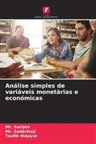 Taufik Hidayat, Sudarmaji, Mr. Sudarmaji, Suripto, Mr. Suripto - Análise simples de variáveis monetárias e económicas