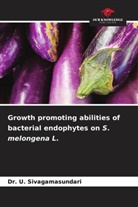 Dr. U. Sivagamasundari, U. Sivagamasundari - Growth promoting abilities of bacterial endophytes on S. melongena L.