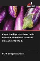Dr. U. Sivagamasundari, U. Sivagamasundari - Capacità di promozione della crescita di endofiti batterici su S. melongena L.