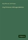Karl Pannier, Jörg Wickram - Jörg Wickrams Rollwagenbüchlein