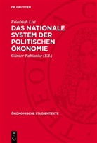 Friedrich List, Günter Fabiunke - Das nationale System der politischen Ökonomie