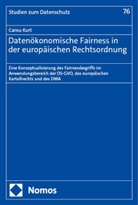 Cansu Kurt - Datenökonomische Fairness in der europäischen Rechtsordnung