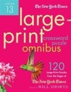 Will (EDT)/ New York Times Company (COR) Shortz, The New York Times, Will Shortz - The New York Times Large-Print Crossword Puzzle Omnibus