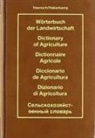 Diccionario de agricultura -Alemán-Inglés- Francés-Español-Italiano-Ruso 