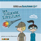 Jörg Hilbert, Jens Wawrczeck, Jens Wawrczek - Karo und Blaumann - Der fliegende Eiffelturm, 2 Audio-CDs (Audio book)