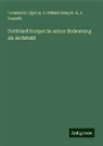 K S Baurath, K. S. Baurath, Constantin Lipsius, Gottfried Semper - Gottfried Semper in seiner Bedeutung als Architekt