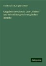 Friedrich Koch, Eugen Wilhelm - Linguistische Allotria. Laut-, Ablaut- und Reimbildungen der englischen Sprache