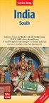 Nelles Verlag - Nelles Map Landkarte India: South | Indien: Süd | Inde: Sud | India: Sur