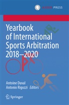 Antoine Duval, Rigozzi, Antonio Rigozzi - Yearbook of International Sports Arbitration 2018-2020