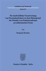 Benjamin Brenken - Die strafrechtliche Verantwortung von Pressemitarbeitern vor dem Hintergrund des Wandels vom Printjournalismus zur elektronischen Presse