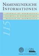 Michael Prinz, Gerhard Rampl, Inga Siegfried-Schupp - Namenkundliche Informationen 115