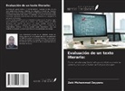 Zaki Muhammad Zayyanu - Evaluación de un texto literario