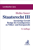 Heiko Sauer - Staatsrecht III