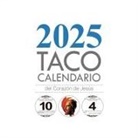 Taco Calendario del Sagrado Corazón 2025. Peana espiral