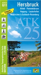 Landesamt für Digitalisierung Breitband un, Breitband und Vermessung Landesamt für Digitalisierung - ATK25-G11 Hersbruck (Amtliche Topographische Karte 1:25000)