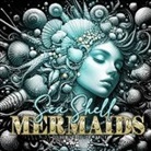 Monsoon Publishing - Sea Shell Mermaids Coloring Book for Adults