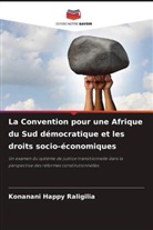 Konanani Happy Raligilia - La Convention pour une Afrique du Sud démocratique et les droits socio-économiques