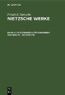 Friedrich Nietzsche, Fritz Bornmann, Mario Carpitella - Friedrich Nietzsche: Nietzsche Werke. Abteilung 2 - Band 5: Vorlesungsaufzeichnungen (WS 1874/75 - WS 1878/79)