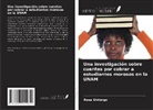 Rosa Shilongo - Una investigación sobre cuentas por cobrar a estudiantes morosos en la UNAM
