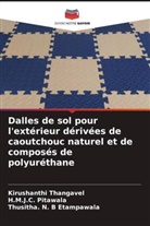 Thusitha. N. B Etampawala, H. M. J. C. Pitawala, H.M.J.C. Pitawala, Kirushanthi Thangavel - Dalles de sol pour l'extérieur dérivées de caoutchouc naturel et de composés de polyuréthane