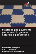 Thusitha. N. B Etampawala, H. M. J. C. Pitawala, H.M.J.C. Pitawala, Kirushanthi Thangavel - Piastrelle per pavimenti per esterni in gomma naturale e poliuretano