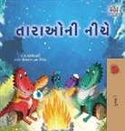 Kidkiddos Books, Sam Sagolski - Under the Stars (Gujarati Kids Book)