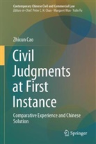 Zhixun Cao, Cao Zhixun - Civil Judgments at First Instance