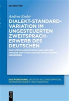 Andrea Ender - Dialekt-Standard-Variation im ungesteuerten Zweitspracherwerb des Deutschen