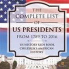 Baby - The Complete List of US Presidents from 1789 to 2016 - US History Kids Book | Children's American History