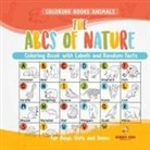 Jupiter Kids - Coloring Books Animals. The ABCs of Nature Coloring Book with Labels and Random Facts. For Boys, Girls and Teens