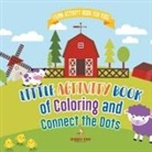 Speedy Kids - Farm Activity Book for Kids. Little Activity Book of Coloring and Connect the Dots. Basic Skills for Early Learning Foundation, Identifying Farm Animals and Numbers for Kindergarten to Grade 1