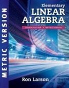 Ron Larson - Bundle: Elementary Linear Algebra, International Metric Edition + International Metric Webassign Homework Only Printed Access Card