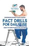 Puzzle Therapist - Fact Drills for Daily Use | Crossword Search Puzzle Books | Easy to Hard Puzzle Collection