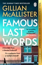 Gillian McAllister, McAllister Gillian - Famous Last Words