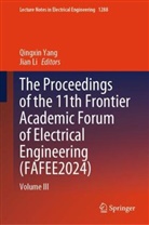 Li, Jian Li, Qingxin Yang - The Proceedings of the 11th Frontier Academic Forum of Electrical Engineering (FAFEE2024)