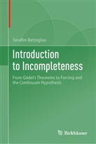 Serafim Batzoglou - Introduction to Incompleteness