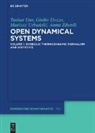 Open Dynamical Systems: Symbolic Thermodynamic Formalism and Statistics
