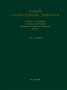 Javier del Hoyo Calleja, Joan Gómez Pallarès, Concepción Fernández Martínez, Joan Gómez Pallarès - Corpus inscriptionum Latinarum. Carmina Latina urbis Romae - Vol XVIII. Pars 2: Carmina Latina Hispaniae