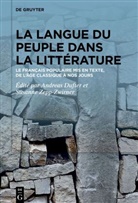 Andreas Dufter, Susanne Zepp, Zepp-Zwirner, Susanne Zepp-Zwirner - La langue du peuple dans la littérature
