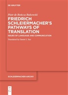 Piotr de Boncza Bukowski, Piotr de Bończa Bukowski - Friedrich Schleiermacher's Pathways of Translation