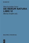 Titus Lucretius Carus, Marcus Deufert - De rerum natura libri VI