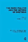 George Philip Krapp, George Philip Krapp, Krapp George Philip - Paris Psalter and the Meters of Boethius