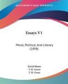 David Hume, T. H. Green, T. H. Grose - Essays V1