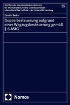 Carolin Becker - Doppelbesteuerung aufgrund einer Wegzugsbesteuerung gemäß § 6 AStG
