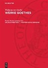 Renate Fischer-Lamberg - Wolfgang von Goethe: Werke Goethes: Wilhelm Meisters, 1. Theatralische Sendung