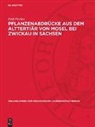 Emil Fischer - Pflanzenabdrücke aus dem Alttertiär von Mosel bei Zwickau in Sachsen