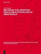 Horst Matzke - Beiträge zur Kenntnis der Globalstrahlung in Greifswald
